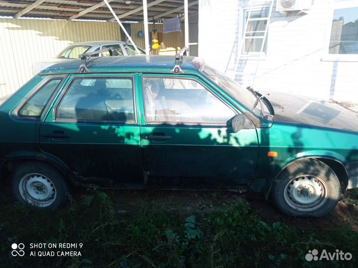 ВАЗ 21099 1.5 МТ, 1997, 400 000 км