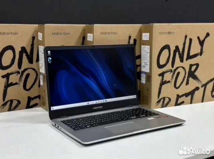 Новый ноут 15.6 IPS Ryzen 3 16G озу SSD512g