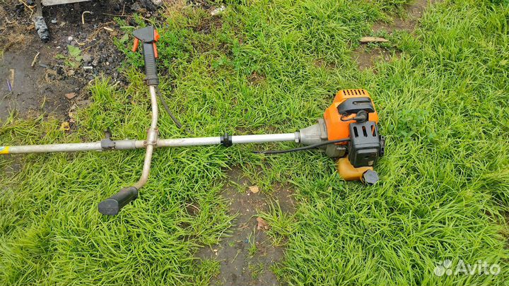 Триммер бензиновый бу