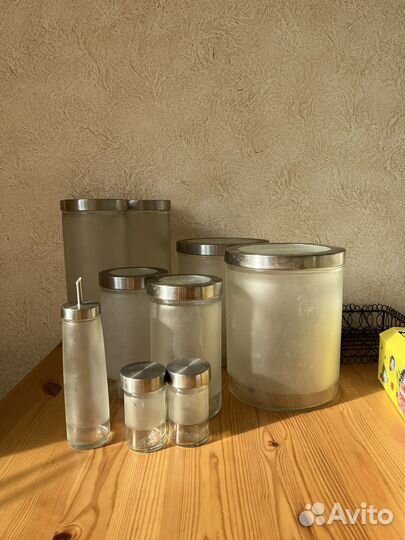 Банки для сыпучих продуктов IKEA дроппар