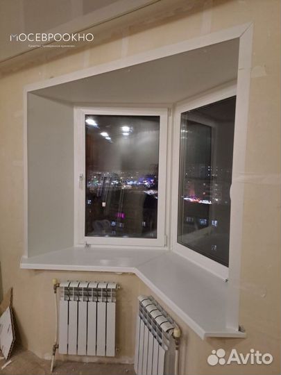 Пластиковые окна. Балконные рамы. Установка