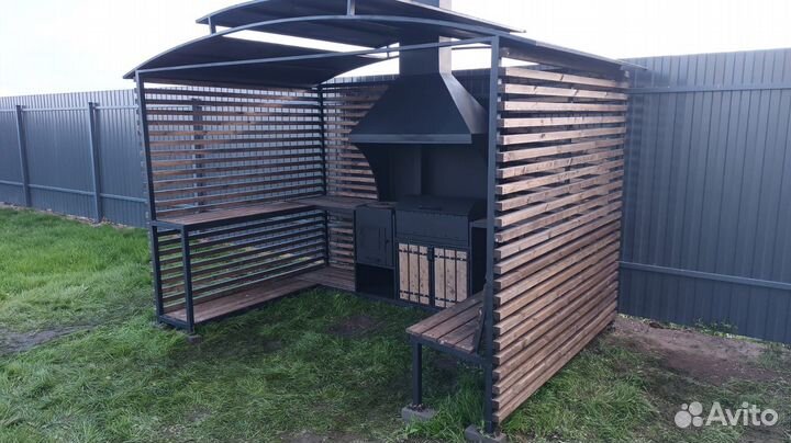 Мангальная зона / Беседка с мангалом