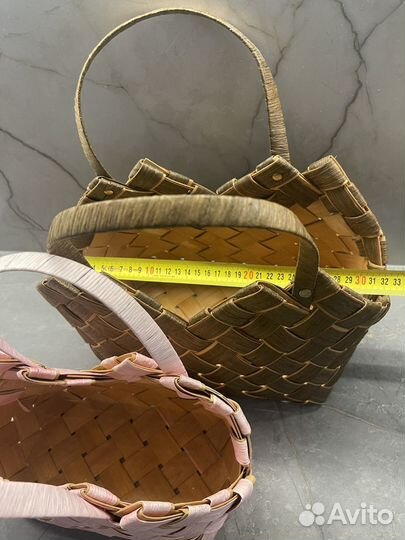 Корзина плетеная