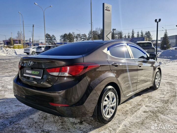 Hyundai Elantra 1.6 AT, 2015, 131 449 км