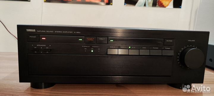 Усилитель Yamaha A-950 (1983 г.в.)