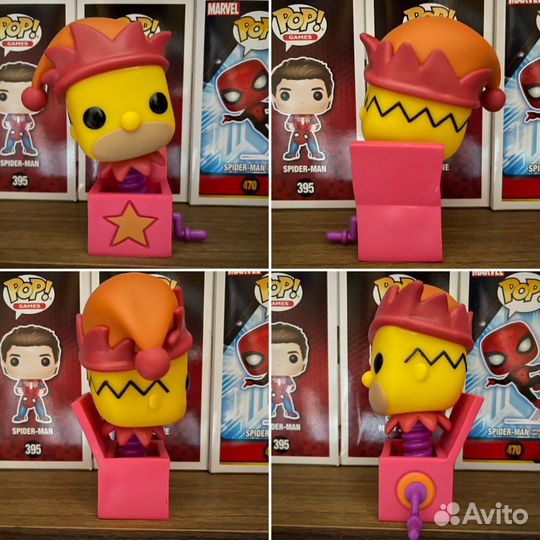 Jack-in-the-box Homer 1031. Simpsons. Funko Pop