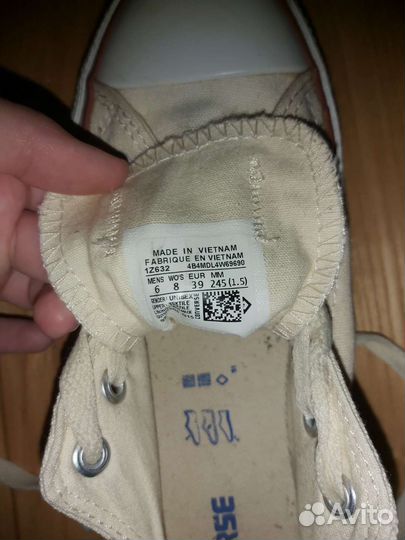 Кеды converse женские 39