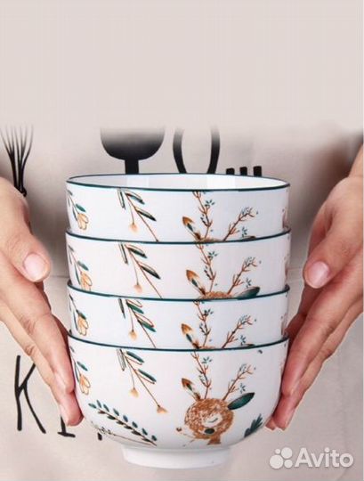 Набор столовой посуды новый