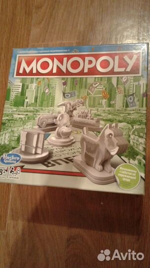 Игра Монополия от Hasbro новая
