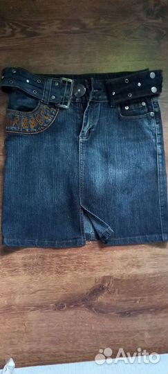 Джинсовая юбка