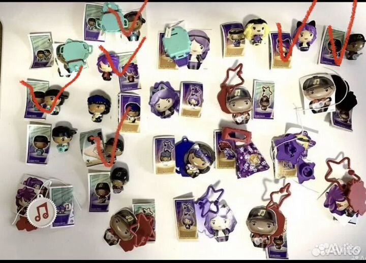 Фигурки и брелоки из киндеров Joy Funko