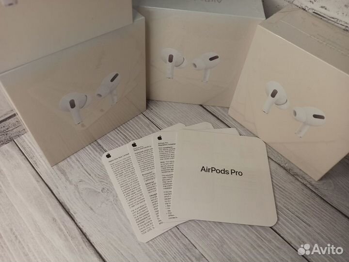 Airpods 2 pro с шумкой(чехол в подарок)
