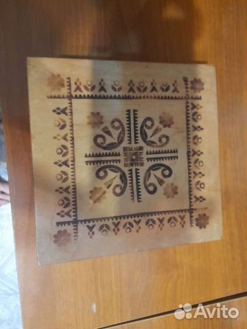 Шкатулка деревянная СССР