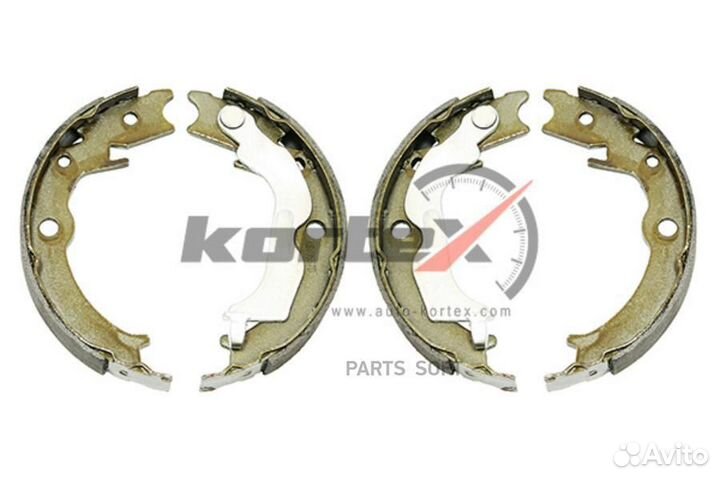 Kortex KS036STD Колодки барабанные chevrolet lacet