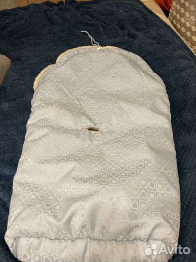 Зимний конверт на овчине