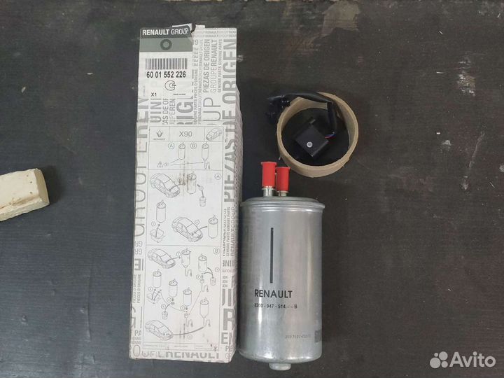 6001552226 фильтр топливный RenaultDuster