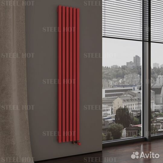 Дизайнерский вертикальный радиатор отопления