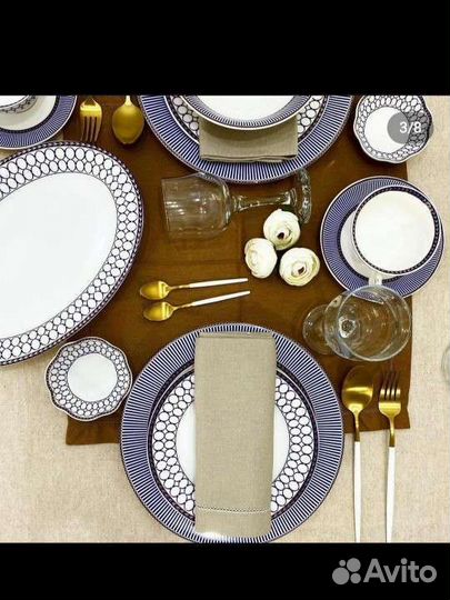 Столовый сервиз на 12 персон новый
