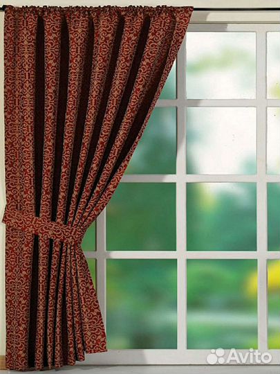 Шторы с подхватами Togas