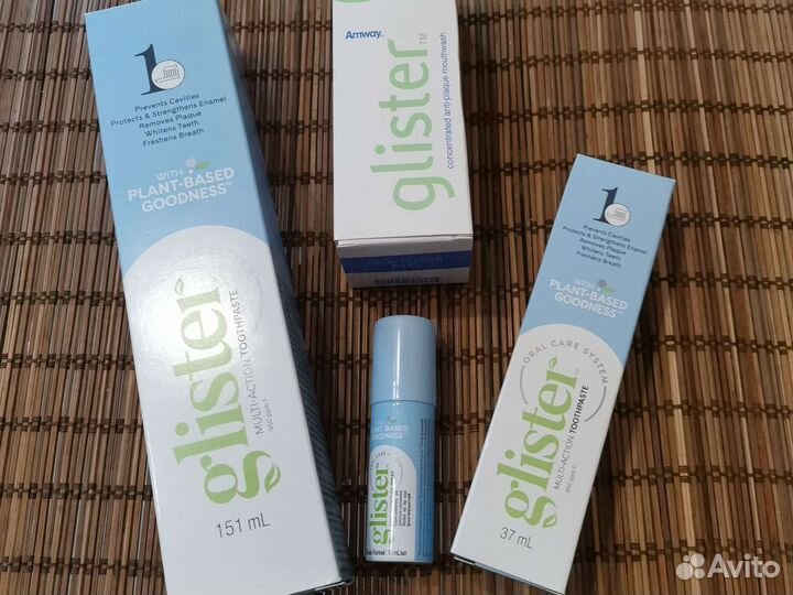 Зубная паста Amway, Glitter