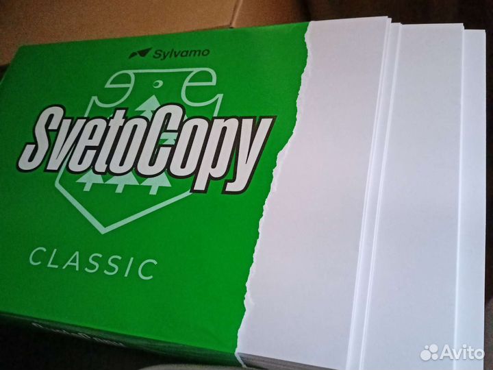 Бумага А 4 Svetocopy остаток 200л