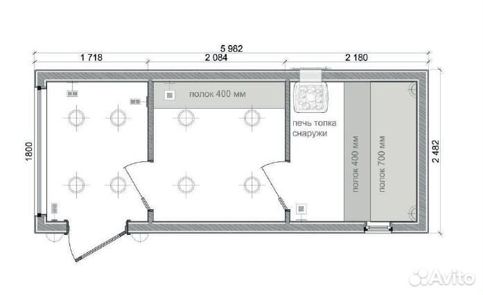 Готовый Модульный дом