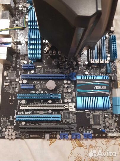 Проц+материнка Intel core i5-2500к и Asus p8z68-v