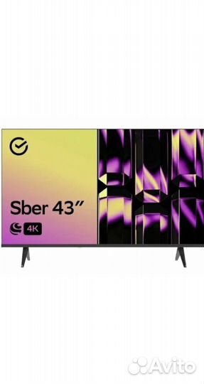 Телевизор Sber SDX-43U4124, 43