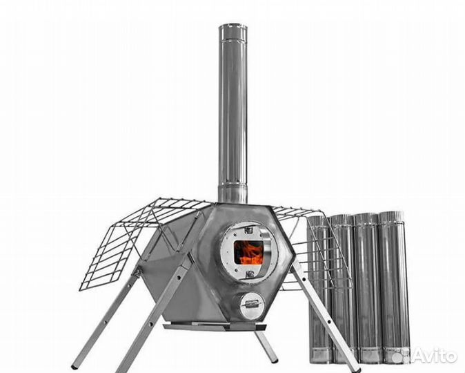 Печь для зимней палатки Сопутник