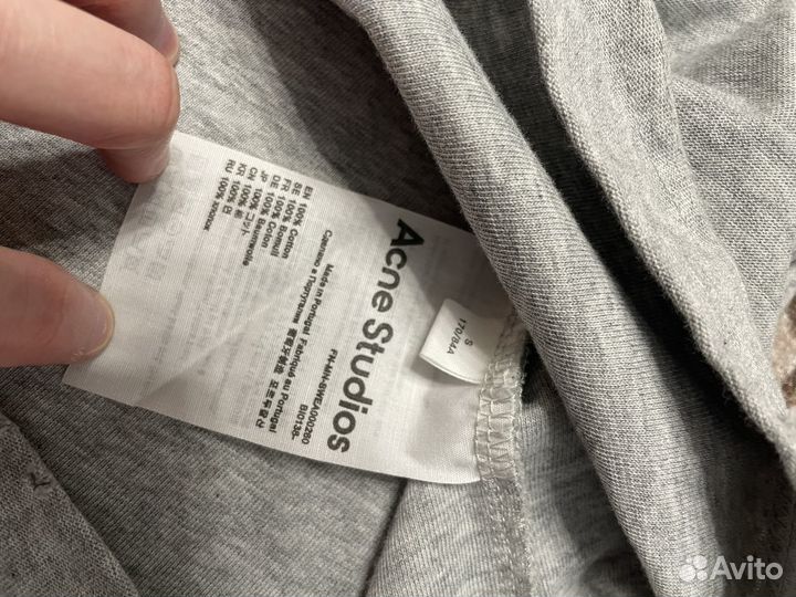 Футболка Acne Studios серая