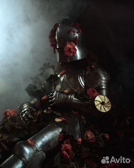 Фотосъёмка в рыцарском доспехе. СПб