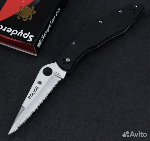 Нож spyderco police