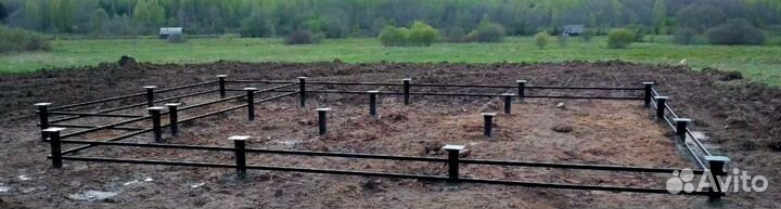 Винтовые сваи / Фундамент под ключ