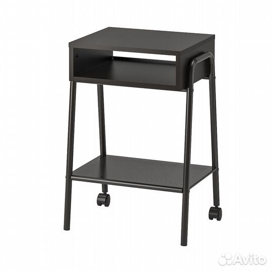 IKEA (Икеа) Setskog Тумба прикроватная, черная