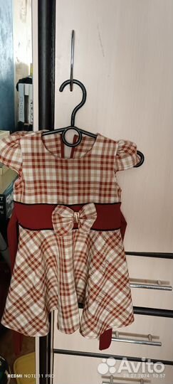 Платье для девочки 92