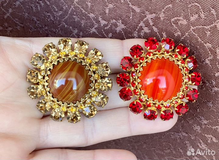 Броши винтажные советского периода