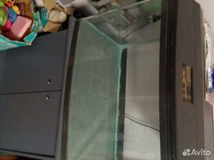 Аквариум с тумбой бу