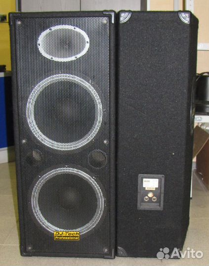 Колонки Dj-Tech 1600W 2шт Pro Акустика D12