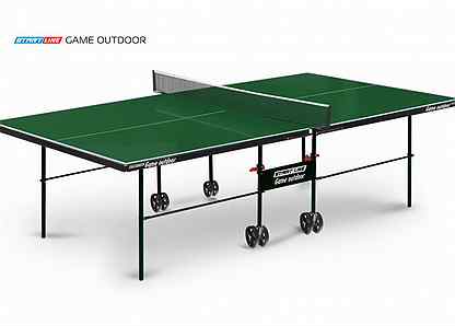 Теннисный стол Start line Game Outdoor с сеткой gr