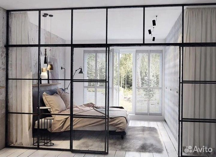 Лофт перегородки