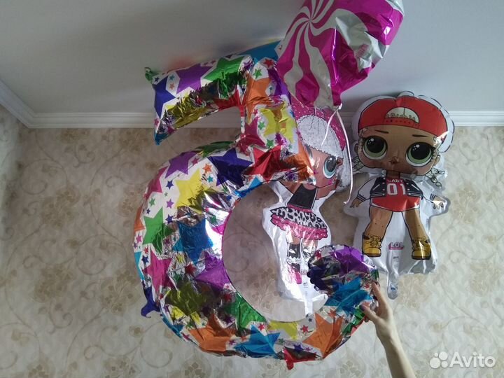 Шарики фольгированные