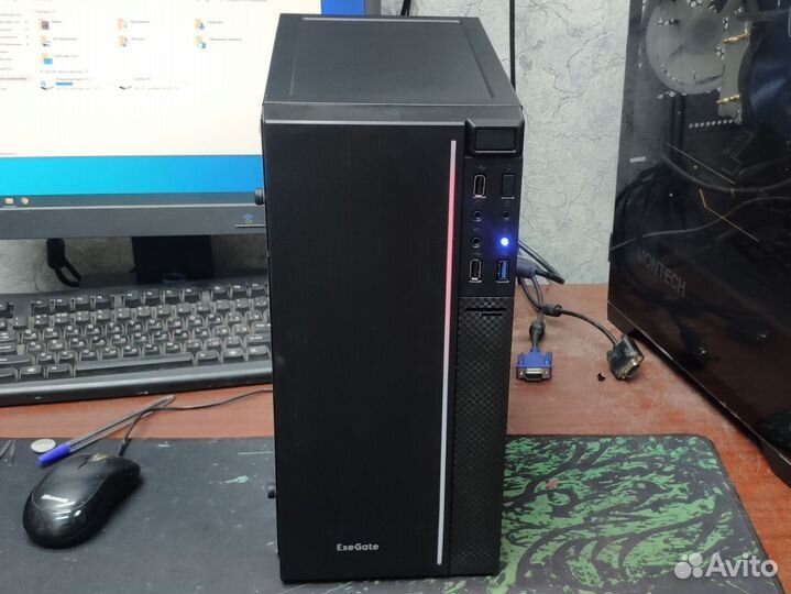 Игровой пк Intel Xeon 1240v5 / GTX 1660 Ti / 16ram