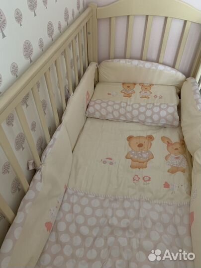 Кроватки для двойни + пеленальный комод