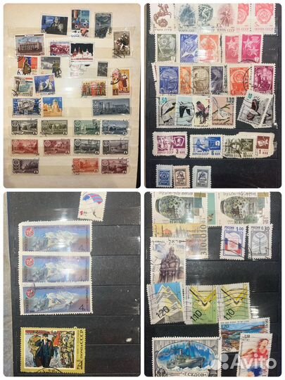 Коллекция марок СССР и зарубежных стран