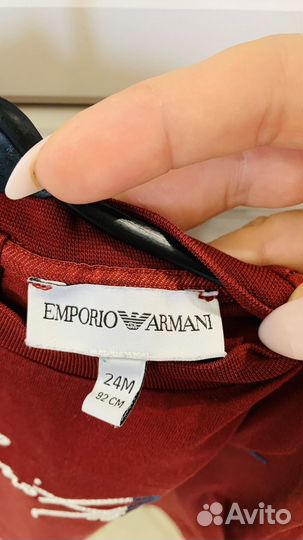 Свитер emporio Armani оригинальный размер92