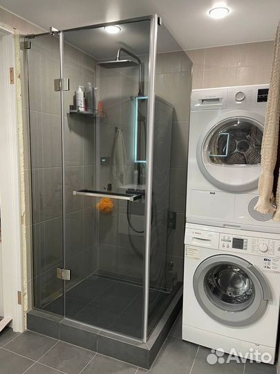 Стеклянная перегородка