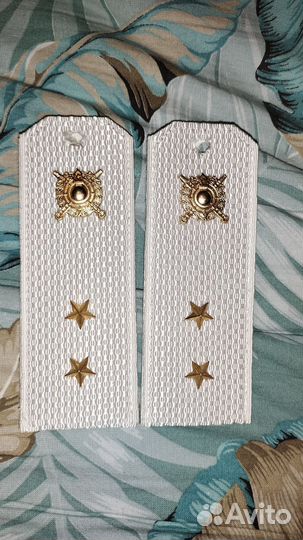 Погоны прапорщика на парадную рубашку