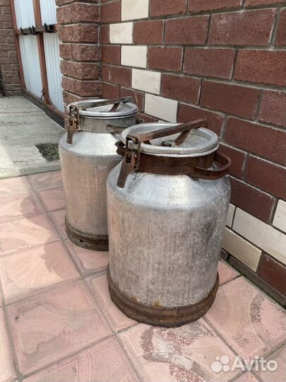 Фляга алюминиевая бу 40л