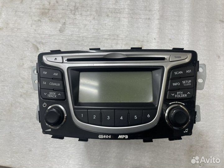 Магнитола Hyundai Solaris