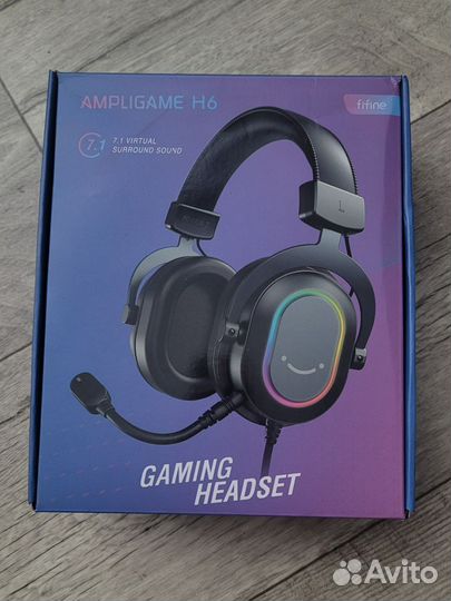 Наушники Fifine Ampligame H6 Gaming Headset